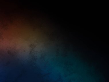 Siyah arkaplanı ve mavi arkaplanı olan renkli bir arkaplan