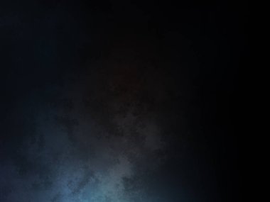 Tavanda ışık olan karanlık bir oda.