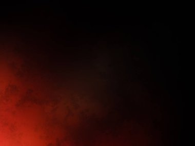 Siyah beyaz saati olan kırmızı ve siyah bir arkaplan