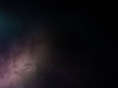 koyu bir arkaplan ve renkli bir ışık