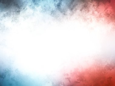 Beyaz ışığı olan kırmızı, beyaz ve mavi bir arkaplan