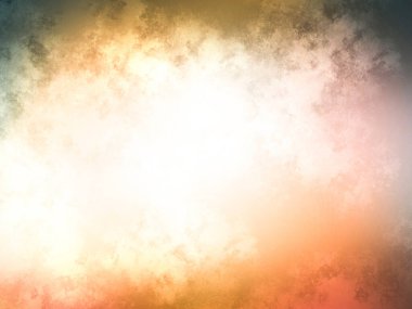 Bulanık gökyüzü ile renkli bir arkaplan