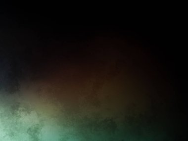 Karanlık bir oda, saati ve ışığı olan.