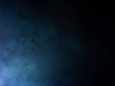 Yukarıdan gelen bir ışık ile mavi ve siyah bir arkaplan