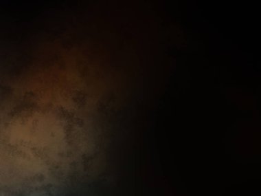 Takım elbiseli ve kravatlı bir adam karanlık bir arka planın önünde duruyor.