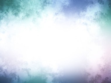 Beyaz ve mavi gökyüzü ile renkli bir arkaplan