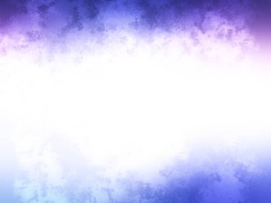 Beyaz kenarlıklı mor ve mavi bir arkaplan