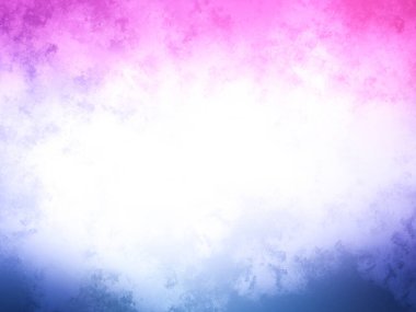 Beyaz bulutlu pembe ve mavi bir arkaplan