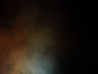 Duvarında ışık olan karanlık bir oda.