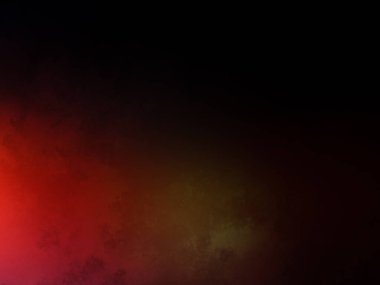 Karanlık bir odada kırmızı ve sarı bir ışık parlıyor.