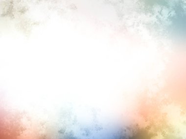 Bulanık gökyüzü ile renkli bir arkaplan