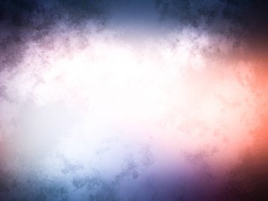 Kırmızı ve mavi gökyüzü ile bulanık bir arkaplan