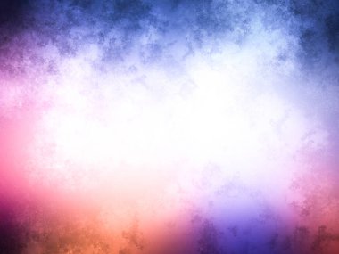 Bulanık gökyüzü ile renkli bir arkaplan