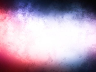 Beyaz ve siyah kenarlı kırmızı ve mavi bir arkaplan