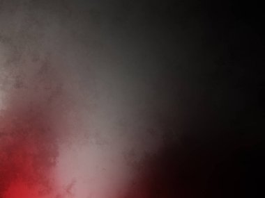 Karanlık bir odada kırmızı beyaz bir yangın musluğu.