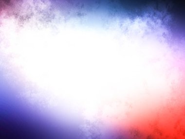 Beyaz ve mavi kenarlı kırmızı ve mavi bir arkaplan