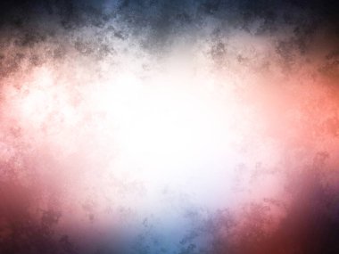 Beyaz ve siyah kenarlı kırmızı ve mavi bir arkaplan