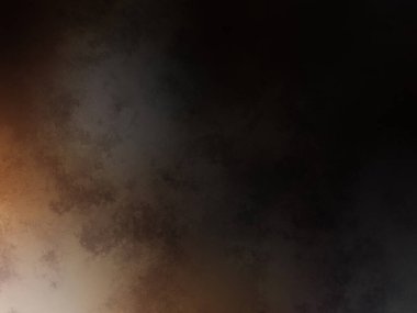 İçinden dumanlar çıkan bir ateş