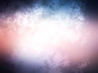 Kırmızı ve mavi gökyüzü ile bulanık bir arkaplan