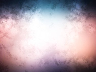 Bulanık gökyüzü ile renkli bir arkaplan