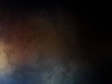 koyu bir arkaplan ve renkli bir ışık