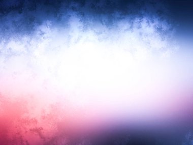 Bulanık gökyüzü ile kırmızı ve mavi bir arkaplan