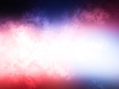 Bulanık ışıklı kırmızı ve mavi bir arkaplan