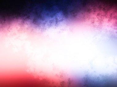 Bulanık ışıklı kırmızı ve mavi bir arkaplan