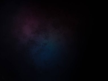 Mavi ve pembe ışıklı siyah bir arkaplan.