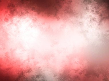 Kırmızı ve siyah arkaplan, beyaz ve siyah saat.