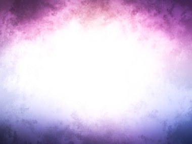 Mor ve mavi arkaplan ve beyaz ışık