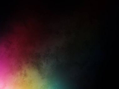 Siyah arkaplanı olan renkli bir arkaplan