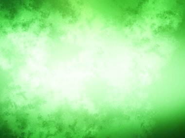 Bulanık efektli yeşil ve beyaz bir arkaplan