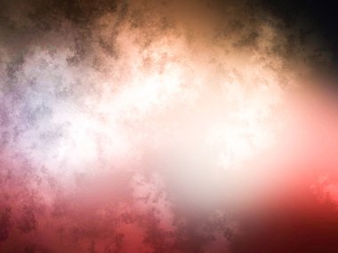 Siyah arkaplanı olan kırmızı ve beyaz bir bulut