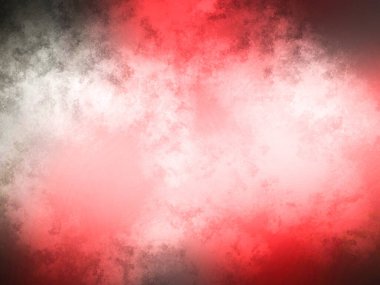 Siyah arkaplanı olan kırmızı ve beyaz bir bulut