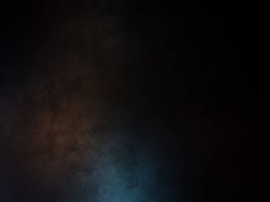 mavi ve turuncu ışıklı siyah bir arkaplan