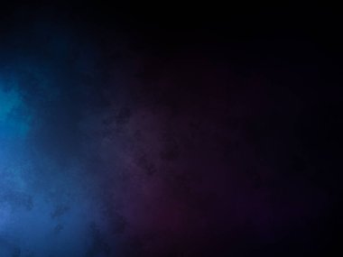 Siyah arkaplanı olan mavi ve mor bir arkaplan