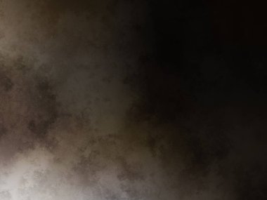 Karanlık bir odada çekilmiş siyah beyaz bir fotoğraf.