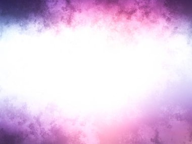 Siyah arkaplanı olan pembe ve mor bir bulut.