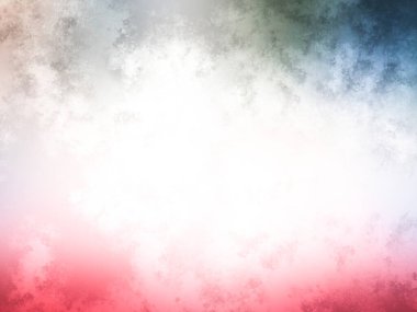 Beyaz ve mavi gökyüzü ile kırmızı, beyaz ve mavi arkaplan