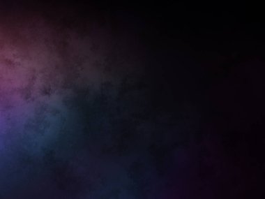 Siyah arkaplanı ve mavi arkaplanı olan renkli bir arkaplan