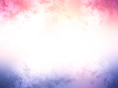 Beyaz ve kırmızı gökyüzü ile pembe ve mavi bir arkaplan