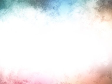 Bulanık gökyüzü ile renkli bir arkaplan