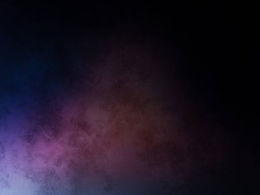 koyu bir arkaplan ve mavi ve mor bir ışık