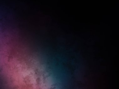 Siyah arkaplanı ve mavi arkaplanı olan renkli bir arkaplan