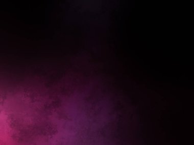 Mor ve siyah bir arka planın önünde duran takım elbiseli ve kravatlı bir adam.