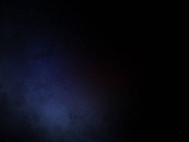 Koyu mavi ve siyah arkaplan. Tepesinde bir ışık parlıyor.