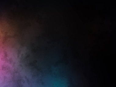 Siyah arkaplanı olan renkli bir arkaplan