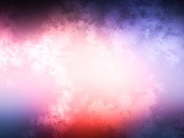 Bulanık efektli kırmızı ve mavi bir arkaplan