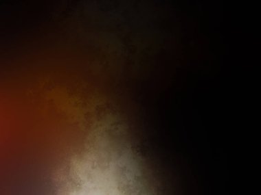 Gecenin karanlığında kırmızı bir stop ışığı